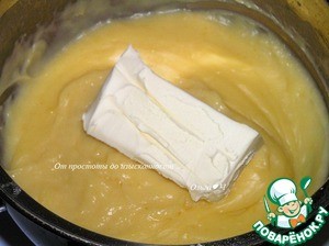 Цитрусовый тарт с чаем матча