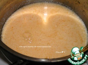 Цитрусовый тарт с чаем матча