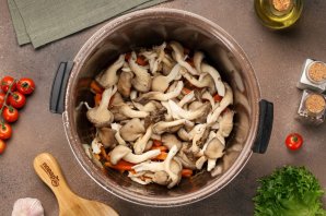 Плов с грибами и курицей в мультиварке Плов с грибами и курицей в мультиварке