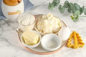 Творожное печенье «Елочки» Творожное печенье «Елочки»