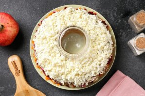 Салат "Гранатовый браслет" с говядиной Салат "Гранатовый браслет" с говядиной