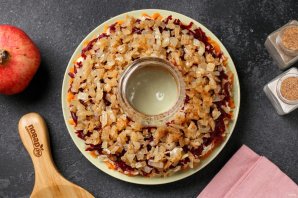 Салат "Гранатовый браслет" с говядиной Салат "Гранатовый браслет" с говядиной