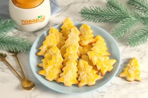 Творожное печенье «Елочки» Творожное печенье «Елочки»