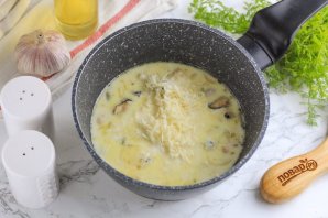 Сырно-сливочная паста с морепродуктами Сырно-сливочная паста с морепродуктами