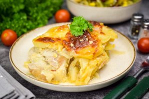 Мясо по-французски с греческим йогуртом Мясо по-французски с греческим йогуртом