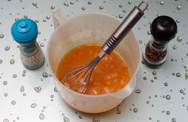 Рис с яйцом и соевым соусом