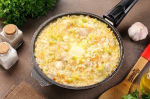 Ризотто с кабачками и курицей Ризотто с кабачками и курицей