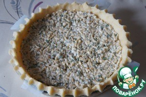 Сырно-ореховый пирог