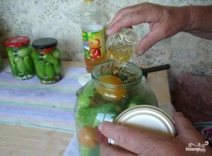 Консервированные огурцы Консервированные огурцы