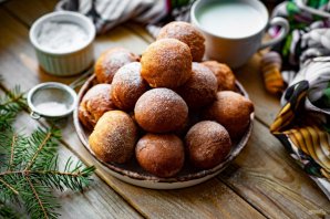 Пончики на ряженке Пончики на ряженке