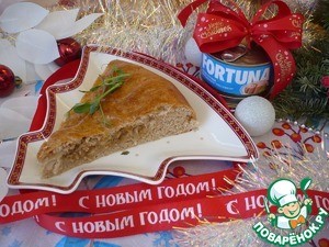 Праздничный рыбный пирог"FORTUNA" Праздничный рыбный пирог"FORTUNA"