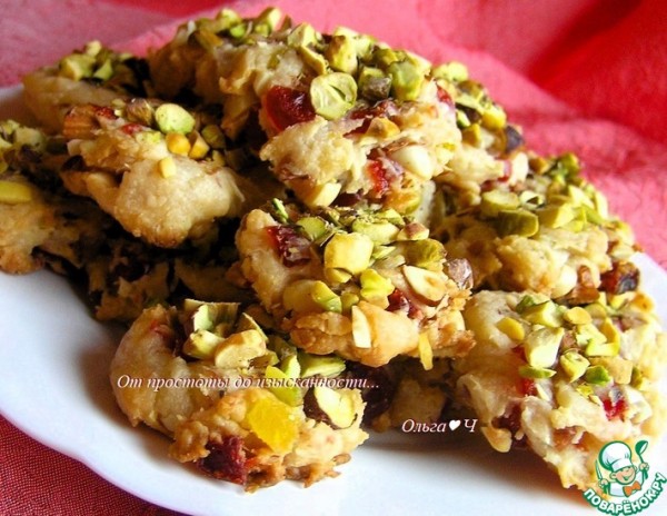 Флорентийское печенье с фисташками Флорентийское печенье с фисташками