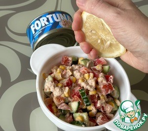 Гамба с тунцом Гамба с тунцом