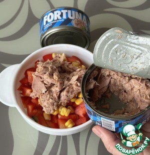 Гамба с тунцом Гамба с тунцом