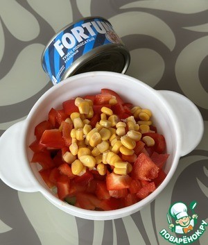 Гамба с тунцом Гамба с тунцом