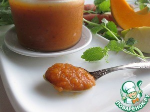 Яблочно-морковное пюре с тыквой