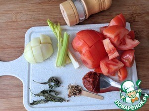 Ленивый томатный суп с тунцом Ленивый томатный суп с тунцом