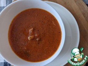 Ленивый томатный суп с тунцом Ленивый томатный суп с тунцом