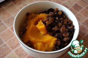 Ночная овсянка с тыквой