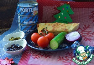 Панцанелла с тунцом и каперсами Панцанелла с тунцом и каперсами