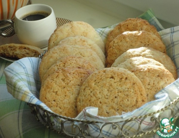 Печенье с зеленым чаем