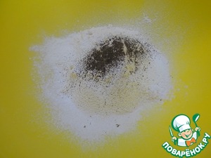 Печенье с зеленым чаем