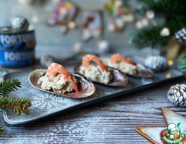 Праздничный риет с тунцом и каперсами Праздничный риет с тунцом и каперсами