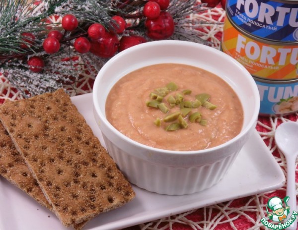 Рыбно-фасолевый паштет с оливками Рыбно-фасолевый паштет с оливками