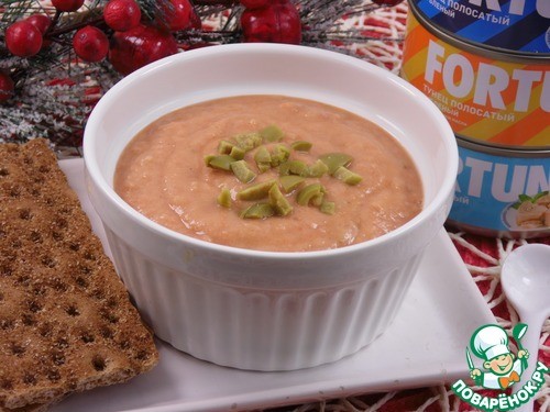 Рыбно-фасолевый паштет с оливками Рыбно-фасолевый паштет с оливками