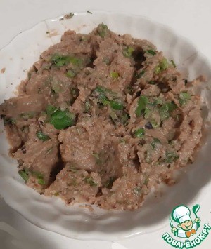 Салат "Баклажано-каштановый дракон"