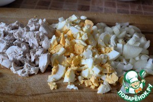 Салат "Гнездо глухаря" диетический