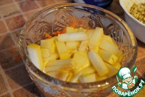 Салат "Лакомка" с йогуртовым кремом