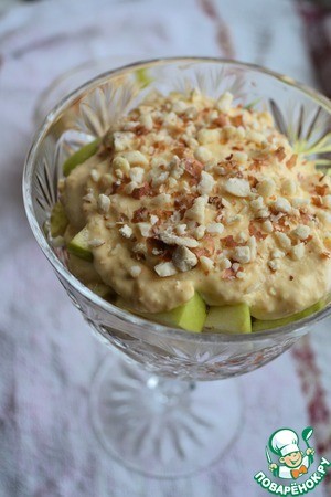 Салат "Лакомка" с йогуртовым кремом