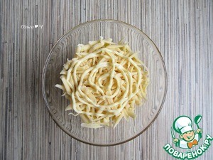 Салат "Первый снег" с тунцом