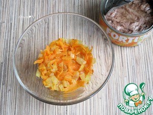 Салат "Первый снег" с тунцом