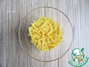 Салат "Первый снег" с тунцом