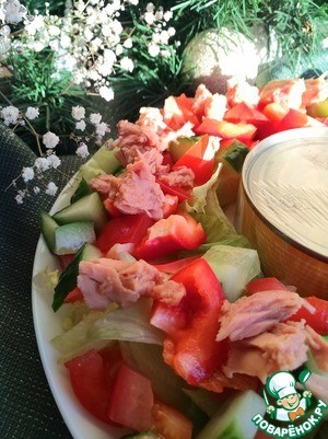 Салат с тунцом ФОРТУНА Салат с тунцом ФОРТУНА