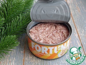 Салат с тунцом и маринованным имбирём Салат с тунцом и маринованным имбирём