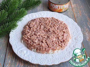 Салат с тунцом и маринованным имбирём Салат с тунцом и маринованным имбирём