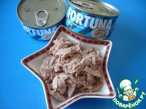 Сэндвичи "Рождественские елки" с тунцом Сэндвичи "Рождественские елки" с тунцом