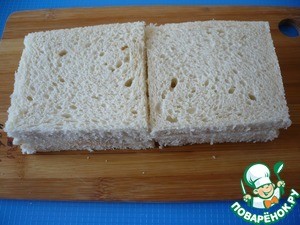 Сэндвичи "Рождественские елки" с тунцом Сэндвичи "Рождественские елки" с тунцом