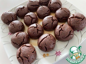 Шоколадно-кофейное печенье Шоколадно-кофейное печенье