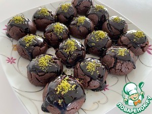 Шоколадно-кофейное печенье Шоколадно-кофейное печенье