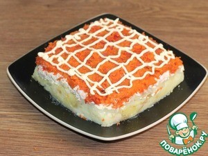 Слоёный салат на праздничный стол Слоёный салат на праздничный стол