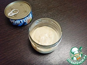 Соус Тоннато с варёным яйцом