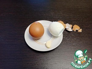 Соус Тоннато с варёным яйцом