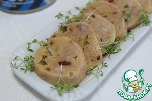 Сырный рулет с тунцом