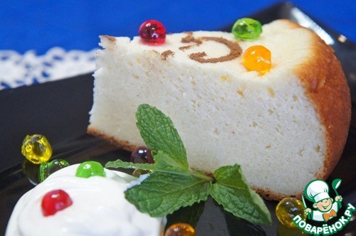 Творожное суфле в МВ Творожное суфле в МВ