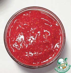 "Варенье" из малины без сахара