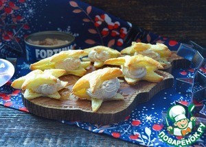 Закусочный паштет с копчёным тунцом